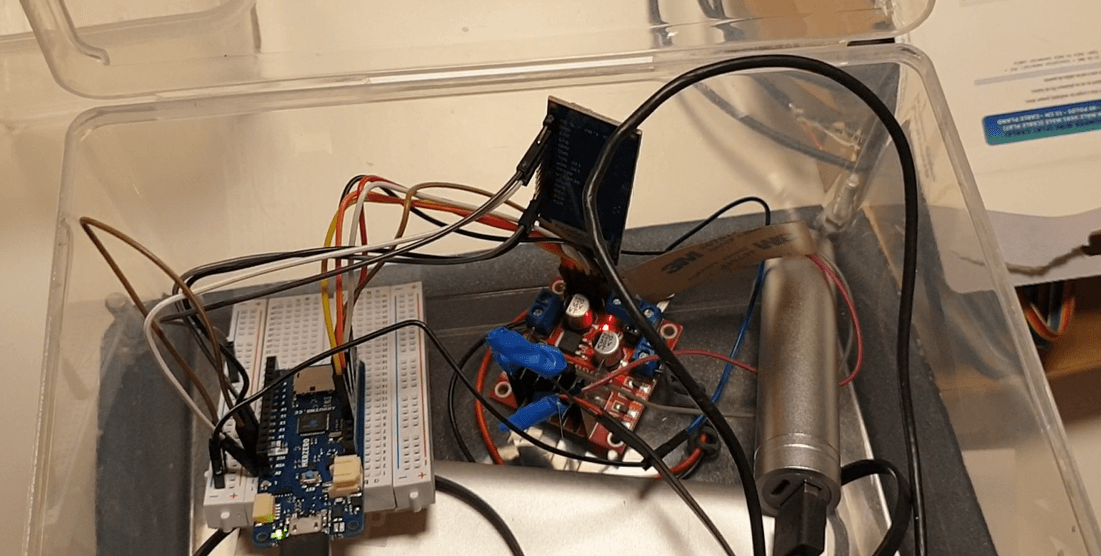 Box for the buoy's electronics